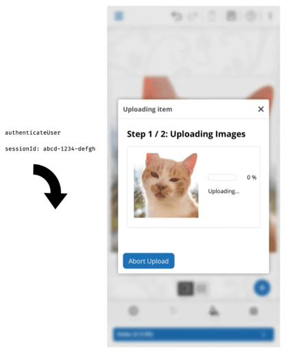 Uploading images