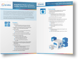 [Download Now] vendor questionnaire for web2print photo commerce solution